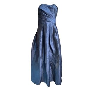 Lulakate Blue Sweetheart me line floor length gown size 8